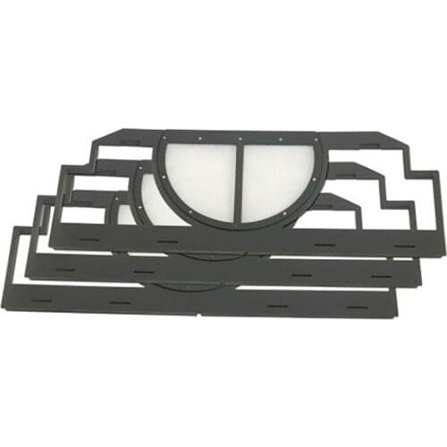 6pcs/set Replacement Filter Side Brush for iRobot Roomba 400 Discovery Series Sweeping Robot Vacuum Cleaner Accessories