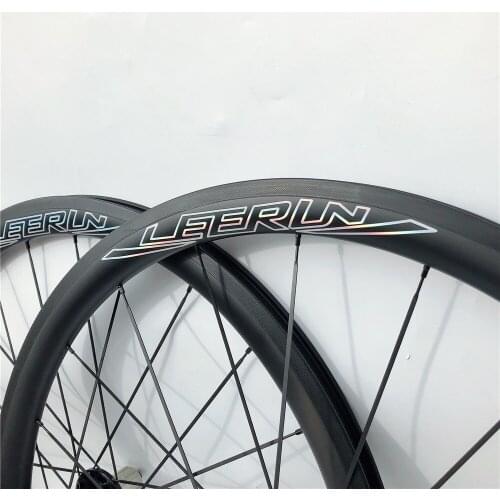 700C carbon wheels brake LEERUN logo UD matte of the mark 38 mm 50 mm 60 mm 88 mm carbon road bike bicycle wheel set