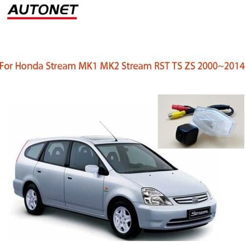 Autonet1280*720P Rear view camera For Honda Stream MK1 MK2 Stream RST TS ZS 2000~2014 car accessories 4 led Glasses camera/led