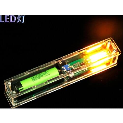 Photosensitive LED Tungsten Wire Glass Tube Light Night Light Gift for Boys and Girls