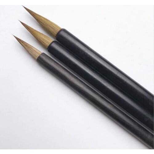 Weasel Hair Calligraphy Pen Chinese Painting Fine Line Brushes Small Regular Script Buddhist Scriptures Dedicated Writing Brush