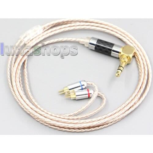 LN006888 Hi-Res Brown XLR 3.5mm 2.5mm 4.4mm Earphone Cable For 0.78mm BA Custom Westone W4r UM3X UM3RC JH13 High Step