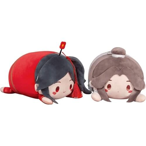 Heaven Officials Blessing The People Xie Lian Saburo Plush Lying Down Pillow Cartoon Anime Plush Doll Animation Peripheral Toys