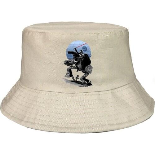 Disney Star Wars Panama Cap For Man Women Outdoor Graphic Movies Bucket Hat Fashion Double-sided Cotton Fisherman Hat Casual