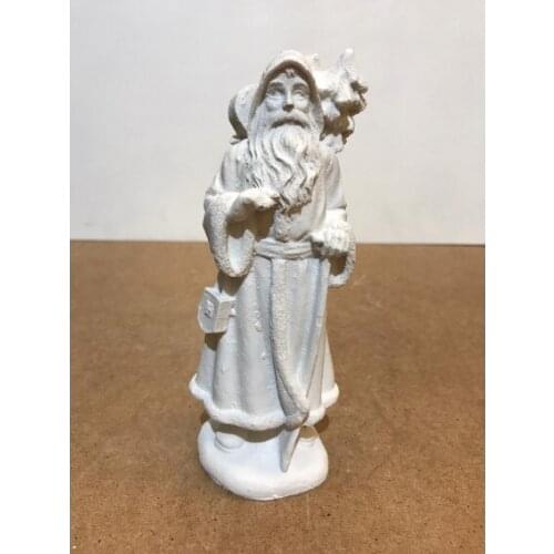 POLYESTER CHRISTMAS FATHER SCULPTURE