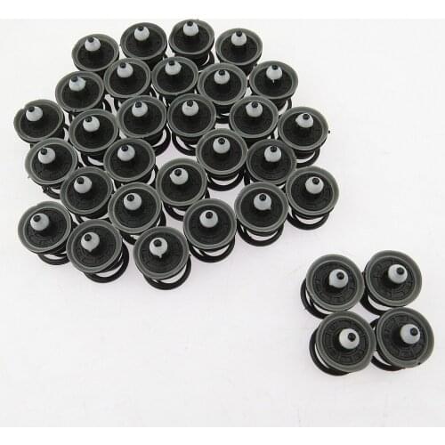 SCJYRXS 7L6 868 243 7L6868243 50 Pcs Interior Door Trim Plank Fixed Fastener Clips For Beetle Passat B6 B7 Golf MK6 A4 TT