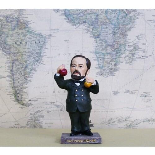 Vogue World Famous Person France Great Scientist Chemist Louis Pasteur 1822-1895 Pasteurize Figure Model Toys Gift Collection