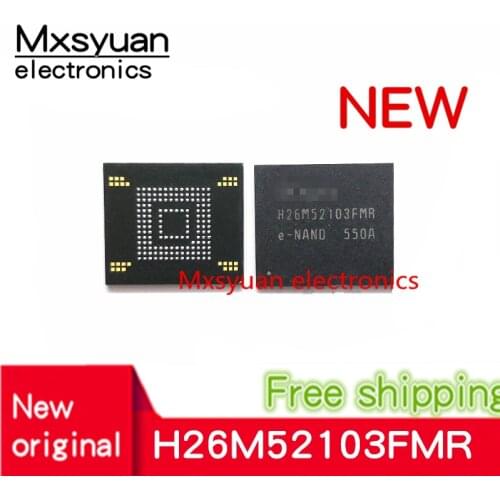 1pcs~10pcs/lot H26M52103FMR H26M52103 eMMC 16GB NAND flash memory IC chip BGA153 Used 100% Tested Good