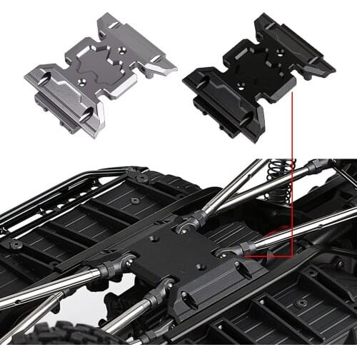 1PCS Aluminum Alloy Gearbox Mount Transmission Plate for 1/10 RC Crawler Car Axial SCX10 III AXI03007