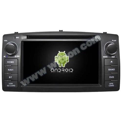 6.2" Android 10 OS Car DVD Multimedia Navigation GPS Radio for Toyota Corolla E120 / Corolla Altis 2001-2008 with Built-in DSP