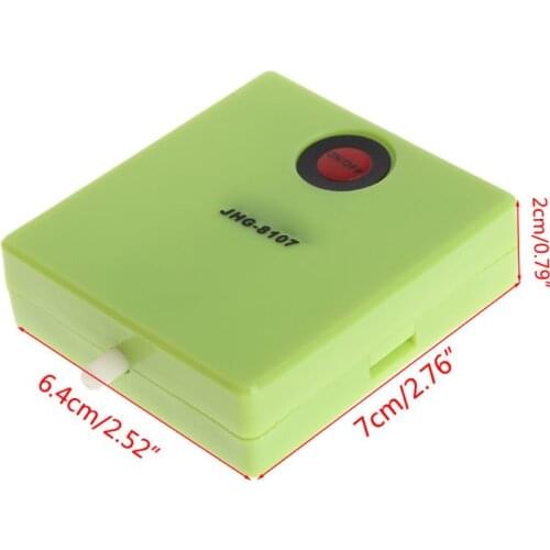 B2RB Aquarium Dry Battery Operated Fish Tank Air Pump Aerator Oxygen With Air Stone