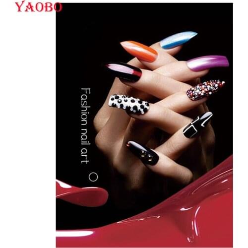 Handcraft Kits Diamond Painting Fashion nail beauty art Mosaic Beads Embroidery Full Square Round 5D DIY diamond Embroidery icon