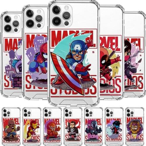 Disney Anime Style Phone Case cover For iphone 11 pro max Cases 12 8 7 6 s XR PLUS X XS SE 2020 mini Transparent cell
