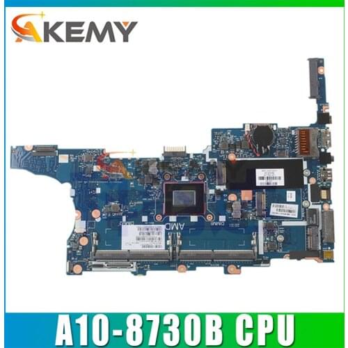 For HP 745 G4 755 G4 Laptop Motherboard With A10-8730B CPU 915914-601 915914-001 DDR4 6050A2834601-MB-A01 100% Tested Fast Ship