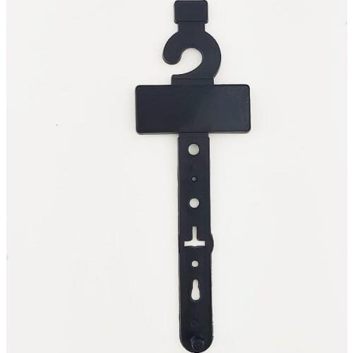 HK15 Plastic PP Leather Belt Products Package Display Hanging Clip Buckle Clasps For Garments Accessories On Pegs Hooks 100pcs