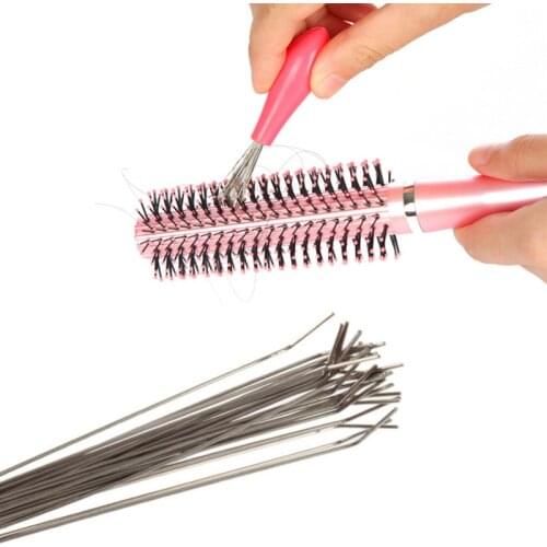 Salon Styling Tamer Tool Mini Hair Brush Combs Cleaner Magic Handle Tangle Shower #736