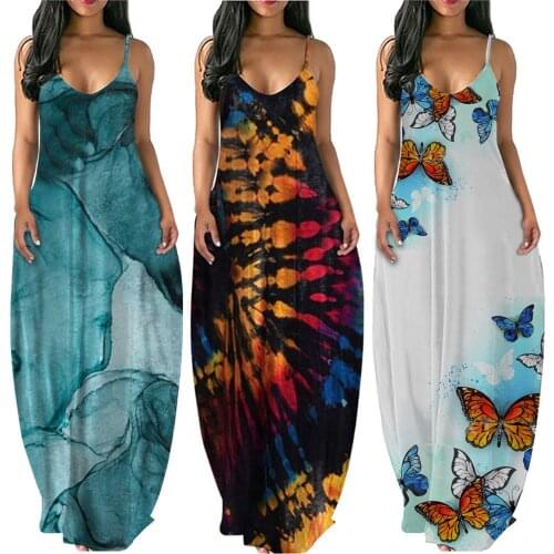 JAYCOSIN Long Summer Dresses
