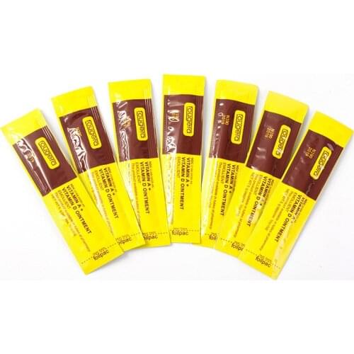 Tattoo Aftercare Cream, 100Pcs/Set Professional Anti-Scar Tattoo Makeup Aftercare Repair Healing Cream Vitamin Ointme Supplies