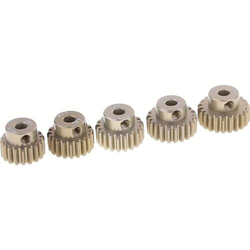 M0.6 3.175mm 18T 19T 20T 21T 22T Pinion Motor Gears For 1/8 1/10 RC Buggy Monster Truck Toy Car Accessory