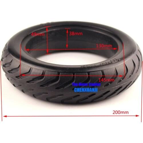 Upgrade 8.5 inches solid tyres 8.5 Inch Baby carriage Wheelbarrow Electric scooter Non-inflatable explosion-proof solid tires