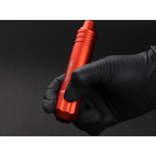 Professional Tattoo Pen Rotary Machine RCA Interface Import Motor Aircraft Aluminum Permanent Makeup Tattoo Gun Pen