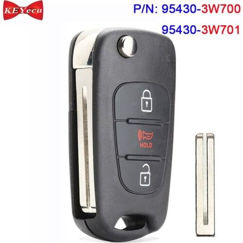 KEYECU for Kia Sportage 2010 2011 2012 2013 Remote Key Fob 315MHz NYOSEKSAM11ATx