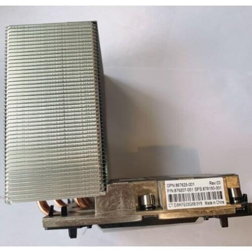 Radiateur de ventilateur de serveur 879150-001 867625-001 879207-001 pour radiateur haute performance ML350 G10 ML350G10
