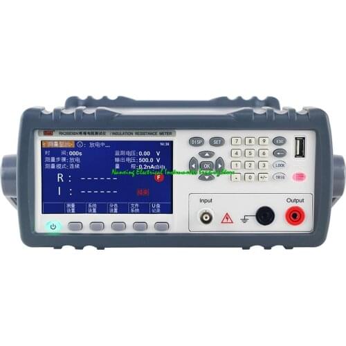 REK RK2683B 10K ohm to 5T ohms ,0.1-500V Intelligent Digital Insulation Resistance Tester