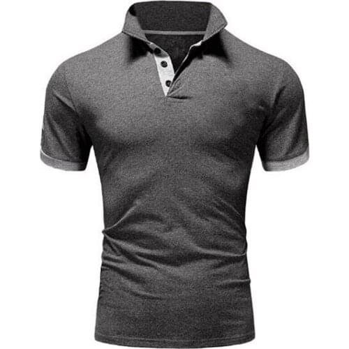 Summer Polo Shirt Men Knitted Mens Shorts Sleeve Polo Business Male Clothing Luxury Men Tee Shirt Brand Polos 2021