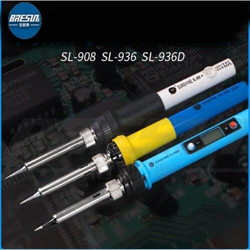 RELIFE SL-908 220V 60W SL-936 SL-936D Hand-Held Electric Soldering Iron/Mobile Phone Repair Welding Pen/Tin Wire Welding Tools