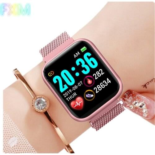 Fashion New Y68 Pro Sport Smart Watch Women Men Smartwatch Portable Electronics Heart Rate Fitness Tracker for apple Android IOS