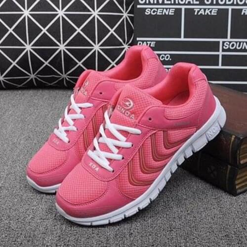 Summer Women Shoes 2020 Fashion Solid Breathable Lovers Casual Shoes Loafers Woman Flats Plus Slip-On Network Shoes Shoes Woman