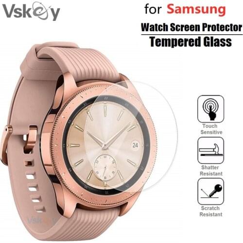VSKEY 3PCS Smartwatch Screen Protector for Samsung Galaxy Watch 3 41mm & 45mm Watch 42mm 46mm Tempered Glass Protective Film