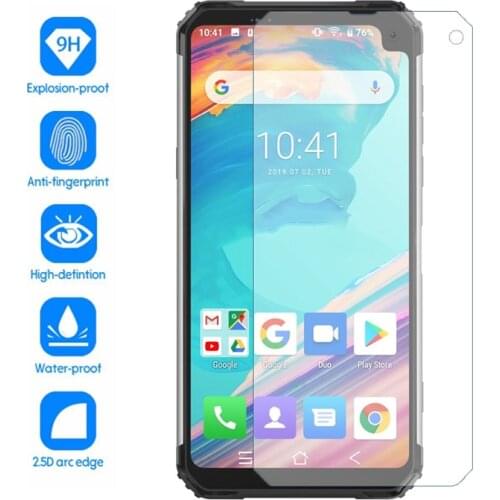 For Blackview BV6100 IP68 Tempered Glass For Blackview BV6100 BV 6100 GLASS Screen Protector 9H 2.5D Protective Phone Film
