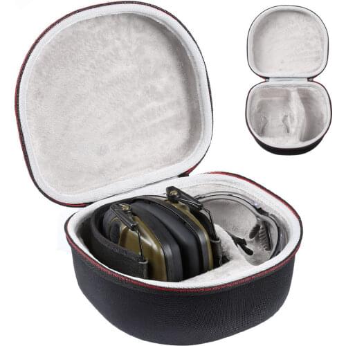 Case for both Howard Leight by Honeywell Impact Sport Earmuff and Genesis Sharp-Shooter Safety Eyewear Glasses