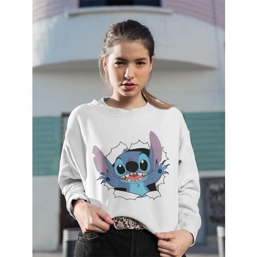 Grunge Lilo and Stitch Oversize Jacket Disney Sweatshirts Women 2021 Pull Sweat Undefined Pullover Fashion Hoodie Sudadera Mujer