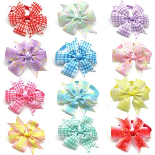30/50 Pet Dog Grooming Product For Puppy Dog Cat Bow Ties Necktie Dog Wedding Party Decoration Dog Bowtie Pet Supplies
