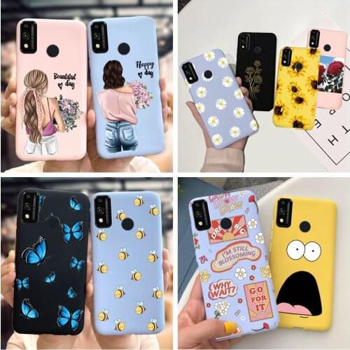 For Huawei Honor 9X Premium Honor 9X Case Luxury Pattern Silicone Soft Cover For Honor 9X Lite JSN-L21 9 X Honor9 Lite Pro Coque