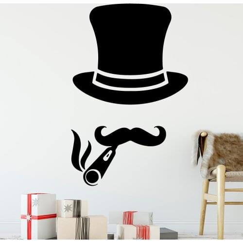 Cute vape shop Wall Stickers Modern Fashion Wall Sticker for Living Room Company School Office Decoration Pvc Wall Decals