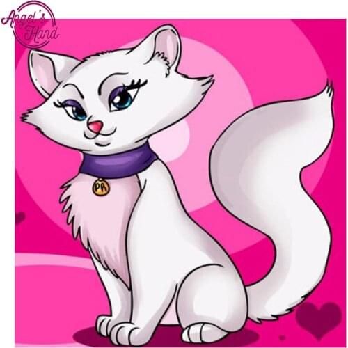 Full drill Diamond embroidery cartoon cat 5D DIY Diamond painting Cross Stitch Rhinestone mosaic decoration painting