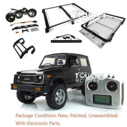 1/6 RC Capo Paint Crawler SIXER1 Samurai ESC Motor Roof Steering Light Rack THZH0553-SMT2