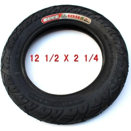 E-Bike Tube Tire 12 1/2 X 2 1/4 ( 62-203 ) Gas Electric Bike Bicycle Scooters Tyres 12 1/2X2 1/4 Electric Bicycle Accessories