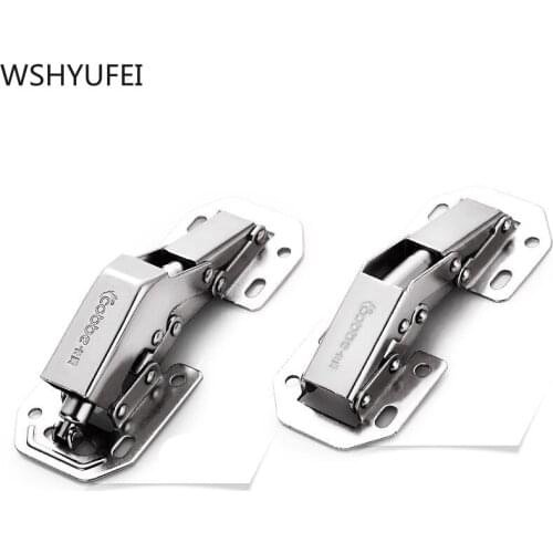 Hinge Stainless Steel Hydraulic Cabinet Door Hinges Damper Buffer Soft Close home drawer Kitchen Cupboard Furniture Embed