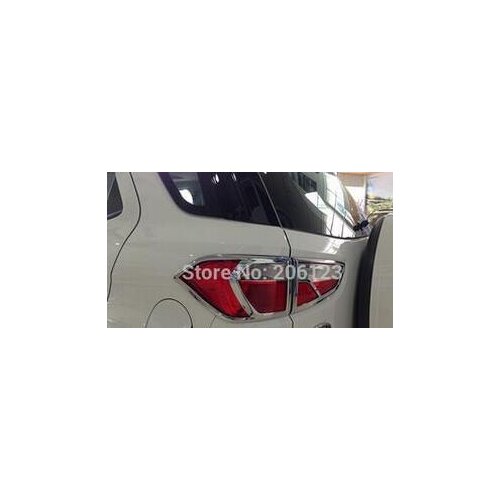 2013 2014 2015 for Ford EcoSport ABS Chrome Rear Headlight Lamp Cover