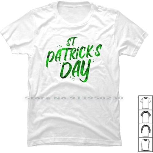 Day T Shirt 100% Cotton Patrick Tricks Trick Tick Tri Ick Day St Cs