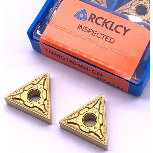 10pcs TNMG160404 CM Indexable tungsten carbide Threading Inserts CNC turning tool original quality high Precision high for steel