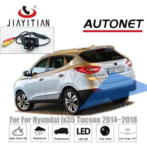 JIAYITIAN car Rear View Camera For Hyundai ix35 2014 2015 2016 2017 2018/Reverse Camera CCD/Reserved hole camera backup camera