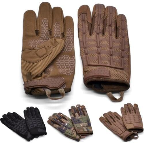 Quality Motorcycle Full Finger Gloves For KAWASAKI NINJA 650R ER6N ZZR1200 ER5 GPZ500 EX500 Non-Slip Breathable Cycling Gloves