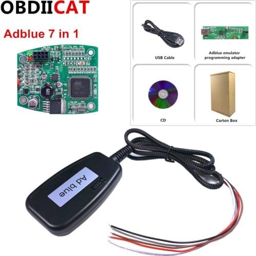 A Quality OBDIICAT OBD2 Adblue 7 in1 For Truck Ad Blue Emulator for Heavy Duty Trucks