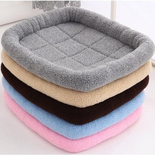 Cashmere New pet mat for kennel winter dog mat small and medium-sized dog pet supplies warm cat nest in winter